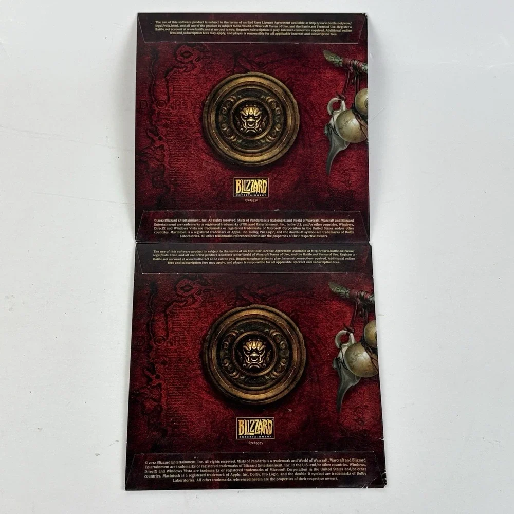 World of Warcraft Mists of Pandaris 4 Disc Game Behind the Scenes & Expansions